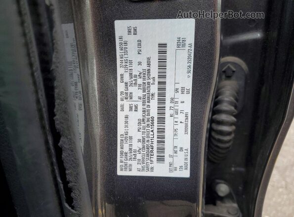 1FTER4FH1LLA15660 2020 FORD RANGER Gray Շարժիչի բաժամունքի տեսք