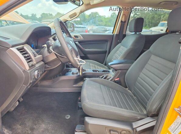 1FTER4FH1MLD28712 2021 FORD RANGER Gold Front interior view