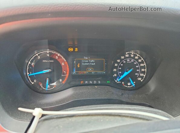 1FTER4FH1MLD28712 2021 FORD RANGER Gold Instrument cluster view