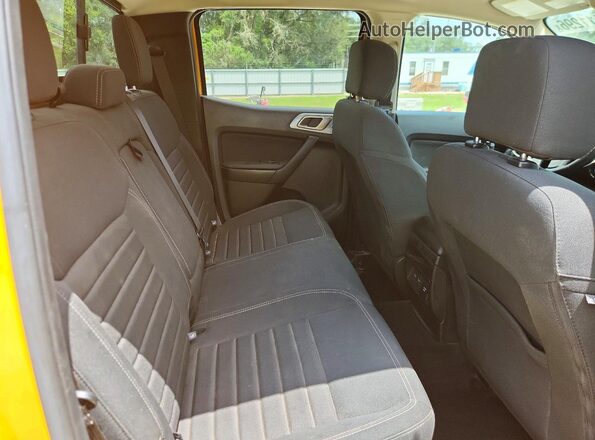 1FTER4FH1MLD28712 2021 FORD RANGER Gold Rear seats view