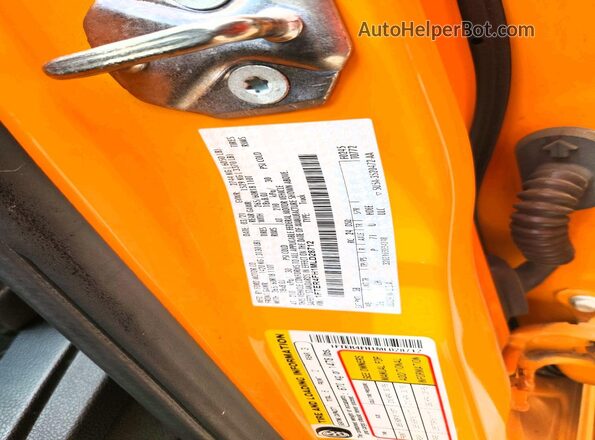 1FTER4FH1MLD28712 2021 FORD RANGER Gold Engine compartment view