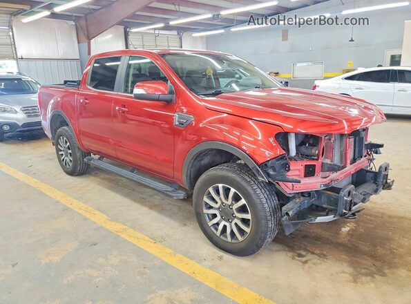 1FTER4FH2KLA93833 2019 FORD RANGER Orange Przód prawy