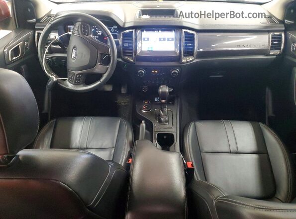 1FTER4FH2KLA93833 2019 FORD RANGER Orange Widok deski rozdzielczej