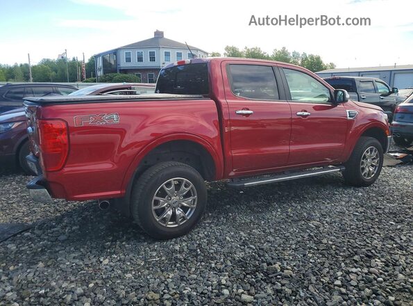 1FTER4FH2MLD19730 2021 FORD RANGER Red Trasero derecho