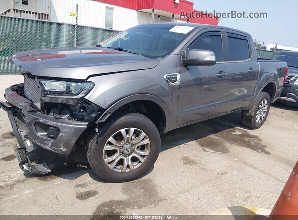 1FTER4FH2MLD46278 2021 FORD RANGER Pewter წინა მარცხენა ხედი სამი მეოთხედიდან