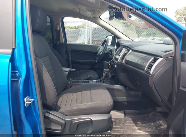 1FTER4FH2MLD82357 2021 FORD RANGER Синий Вид салона спереди