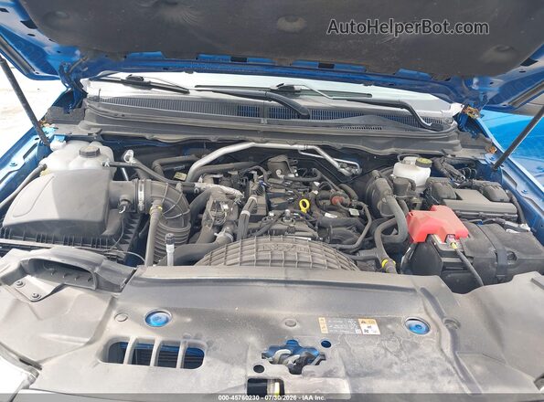 1FTER4FH2MLD82357 2021 FORD RANGER Синий Вид сзади