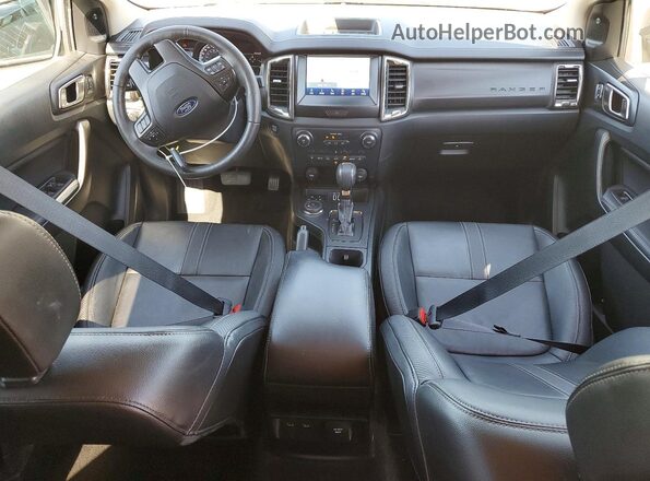 1FTER4FH2NLD23455 2022 FORD RANGER Gray Widok deski rozdzielczej