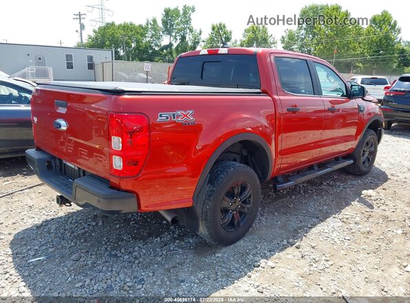 1FTER4FH2NLD36447 2022 FORD RANGER Orange Задня права чверть