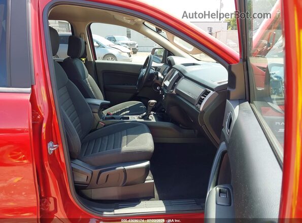 1FTER4FH2NLD36447 2022 FORD RANGER Orange Вид салону спереду