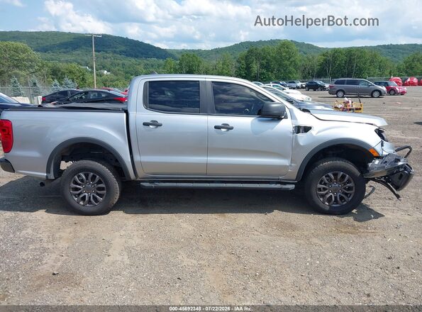 1FTER4FH2NLD45536 2022 FORD RANGER Silver Rear interior view