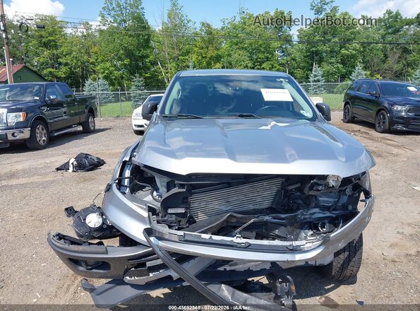 1FTER4FH2NLD45536 2022 FORD RANGER Silver Front view