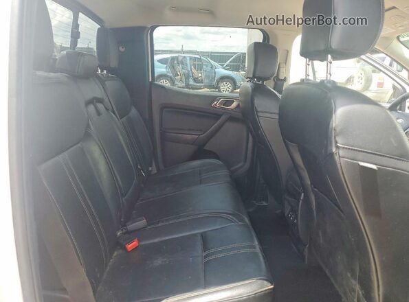 1FTER4FH3KLA35892 2019 FORD RANGER White უკანა სავარძლების ხედი