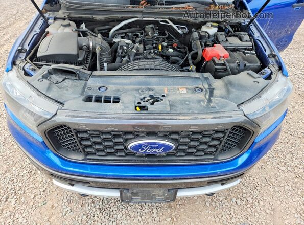 1FTER4FH3KLA42356 2019 FORD RANGER Blue Widok wnętrza z tyłu