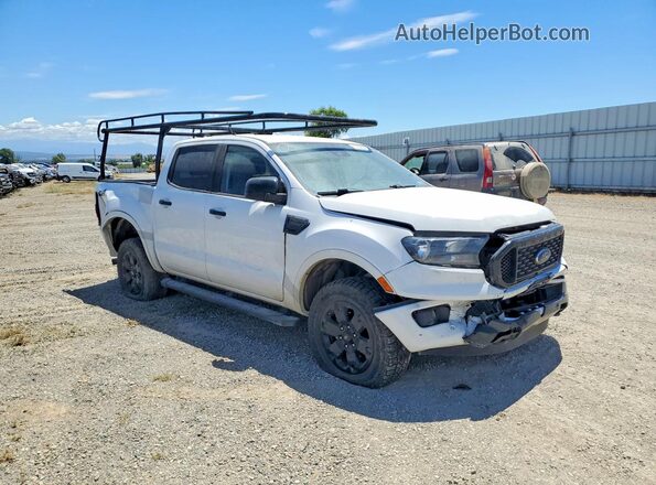 1FTER4FH3KLB16620 2019 FORD RANGER White Delantero derecho