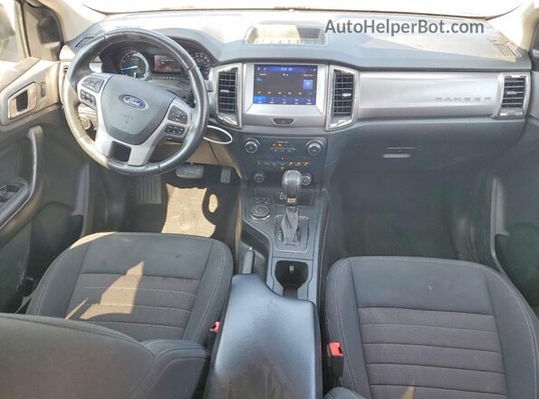 1FTER4FH3LLA00593 2020 FORD RANGER White Widok deski rozdzielczej