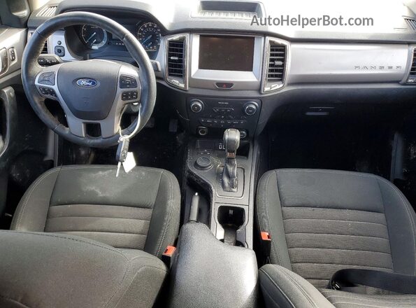 1FTER4FH3LLA21900 2020 FORD RANGER White Dashboard view
