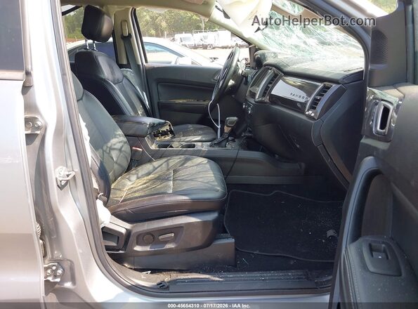 1FTER4FH3LLA23162 2020 FORD RANGER Серебряный Вид салона спереди