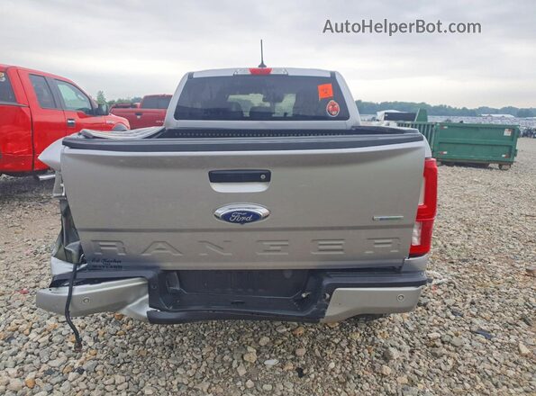 1FTER4FH3LLA29706 2020 FORD RANGER Серебряный Вид сзади