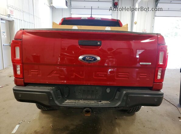 1FTER4FH3LLA38857 2020 FORD RANGER Red Հետևի տեսք