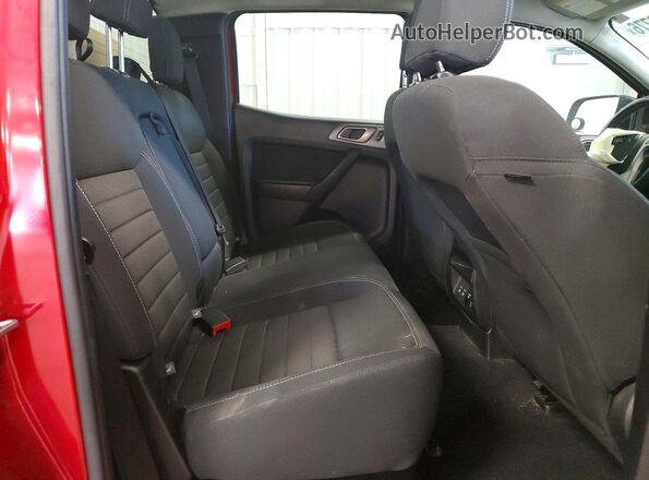 1FTER4FH3LLA38857 2020 FORD RANGER Red Հետևի նստատեղերի տեսք