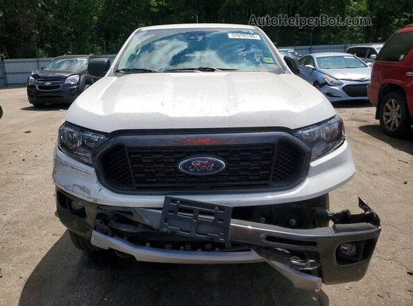 1FTER4FH3LLA84916 2020 FORD RANGER White Widok z przodu