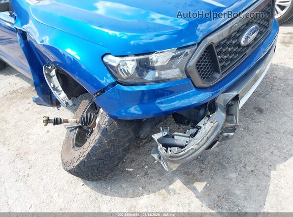 1FTER4FH3LLA98542 2020 FORD RANGER Blue Դիմացի տեսք