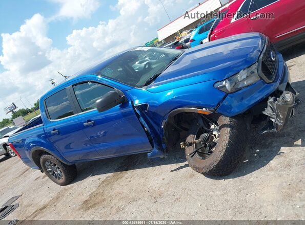 1FTER4FH3LLA98542 2020 FORD RANGER Blue Սալոնի հետևի տեսք