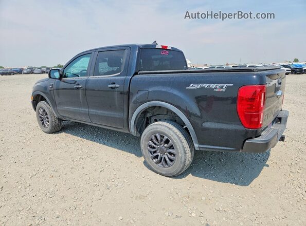 1FTER4FH3MLD42854 2021 FORD RANGER Black Tył lewy