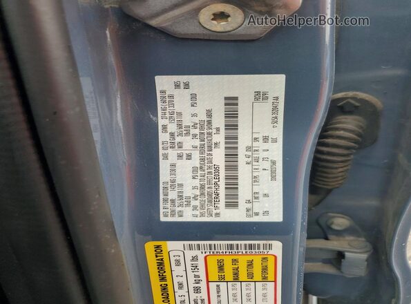 1FTER4FH3PLE03057 2023 FORD RANGER Blue ძრავის განყოფილების ხედი