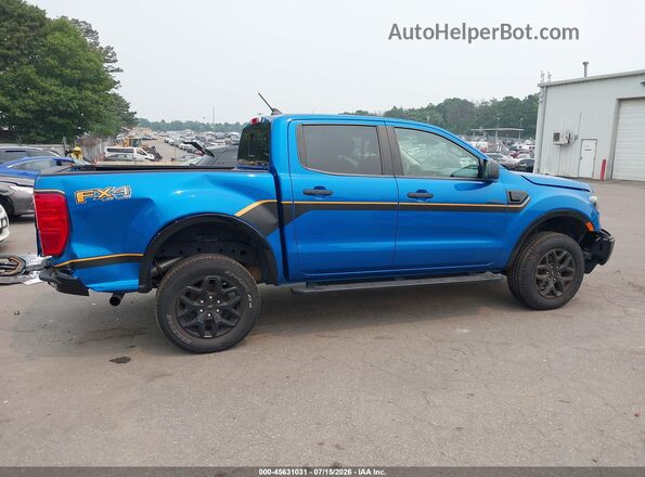 1FTER4FH3PLE26984 2023 FORD RANGER Blue Vista interior de 360 grados