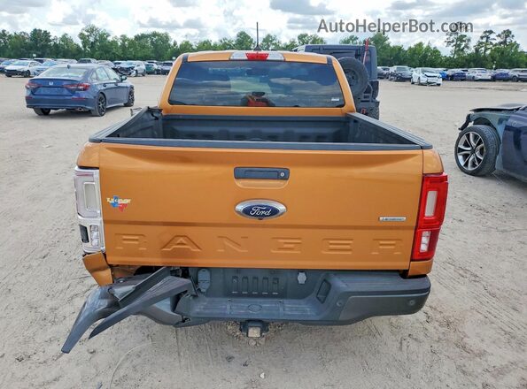 1FTER4FH4KLA34413 2019 FORD RANGER Orange Widok z tyłu