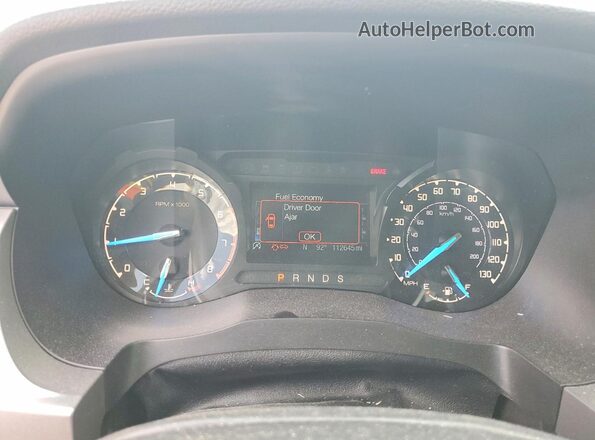 1FTER4FH4KLA34413 2019 FORD RANGER Orange Widok zestawu wskaźników