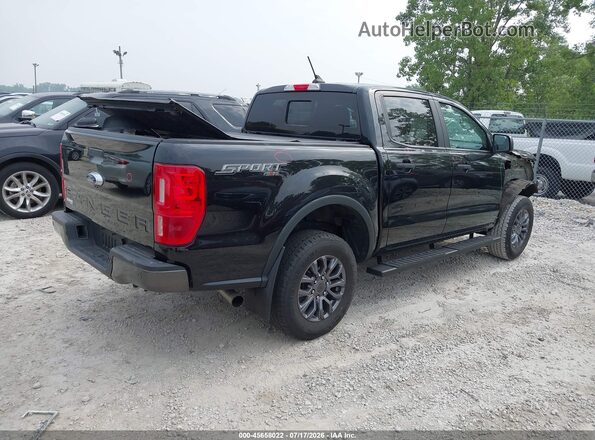 1FTER4FH4NLD52147 2022 FORD RANGER Black უკანა მარჯვენა