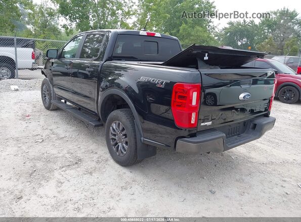1FTER4FH4NLD52147 2022 FORD RANGER Black უკანა მარცხენა