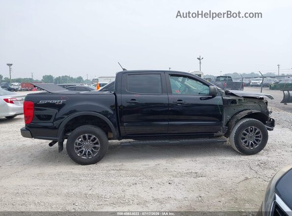 1FTER4FH4NLD52147 2022 FORD RANGER Black უკანა სალონის ხედი