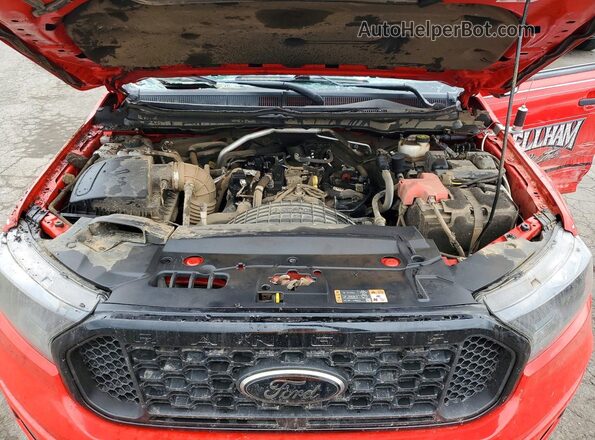 1FTER4FH4PLE12219 2023 FORD RANGER Red Vista interior trasera