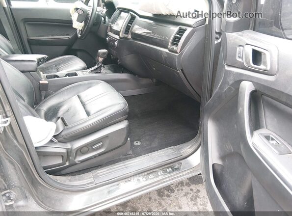 1FTER4FH5KLA59546 2019 FORD RANGER Серый Вид салона спереди