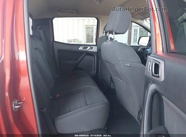 1FTER4FH5KLB22743 2019 FORD RANGER Orange Widok naklejki z numerem VIN
