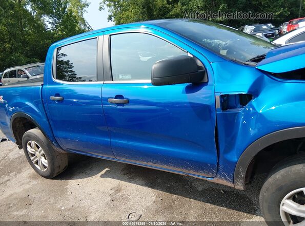 1FTER4FH5LLA87834 2020 FORD RANGER Blue Widok wnętrza z tyłu
