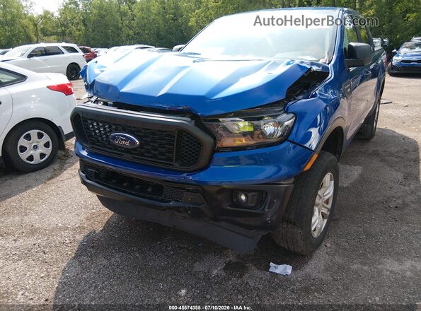 1FTER4FH5LLA87834 2020 FORD RANGER Blue Widok z przodu
