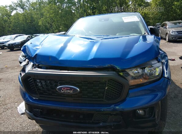 1FTER4FH5LLA87834 2020 FORD RANGER Blue Widok zestawu wskaźników