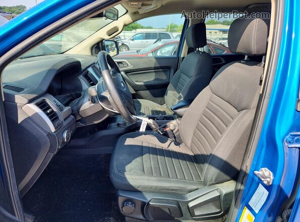 1FTER4FH5MLD44217 2021 FORD RANGER Blue წინა სალონის ხედი