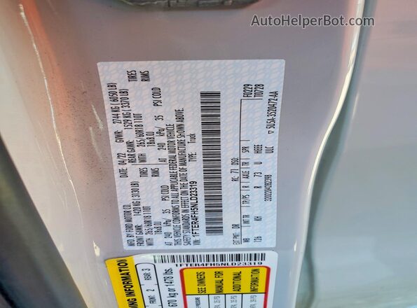 1FTER4FH5NLD23319 2022 FORD RANGER Silver ძრავის განყოფილების ხედი