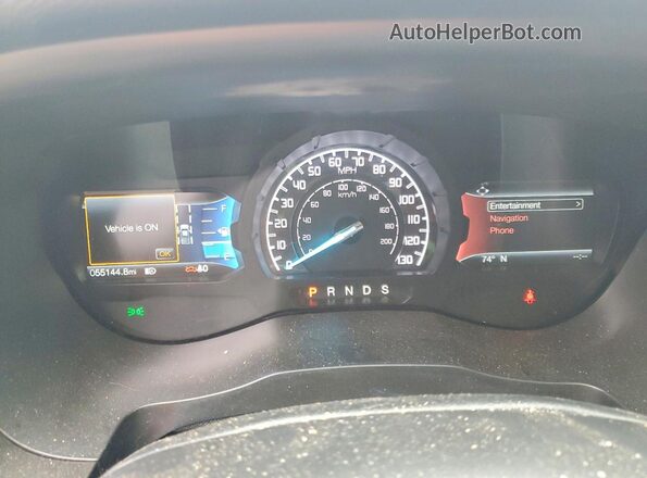 1FTER4FH5NLD29993 2022 FORD RANGER Orange Instrument cluster view