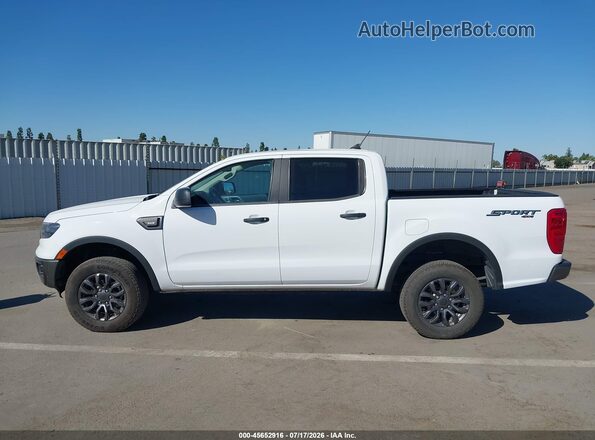 1FTER4FH5NLD31257 2022 FORD RANGER White Widok wnętrza 360 stopni