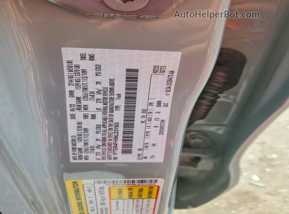 1FTER4FH5NLD31503 2022 FORD RANGER Charcoal Engine compartment view