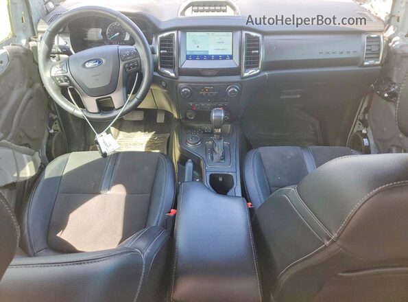 1FTER4FH5NLD31503 2022 FORD RANGER Charcoal Dashboard view