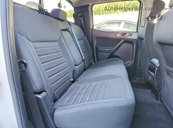 1FTER4FH5PLE13718 2023 FORD RANGER White უკანა სავარძლების ხედი