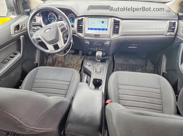 1FTER4FH5PLE26940 2023 FORD RANGER Белый Вид панели приборов